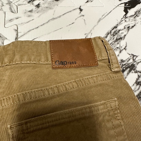 GAP KIDS 1969 Slim Fit Corduroy Trousers - Brown- Size 10 (137-145 cm) - Picture 3 of 6